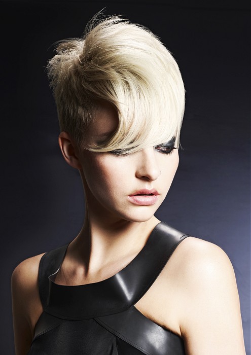 Fabric Salon short blonde Hairstyles